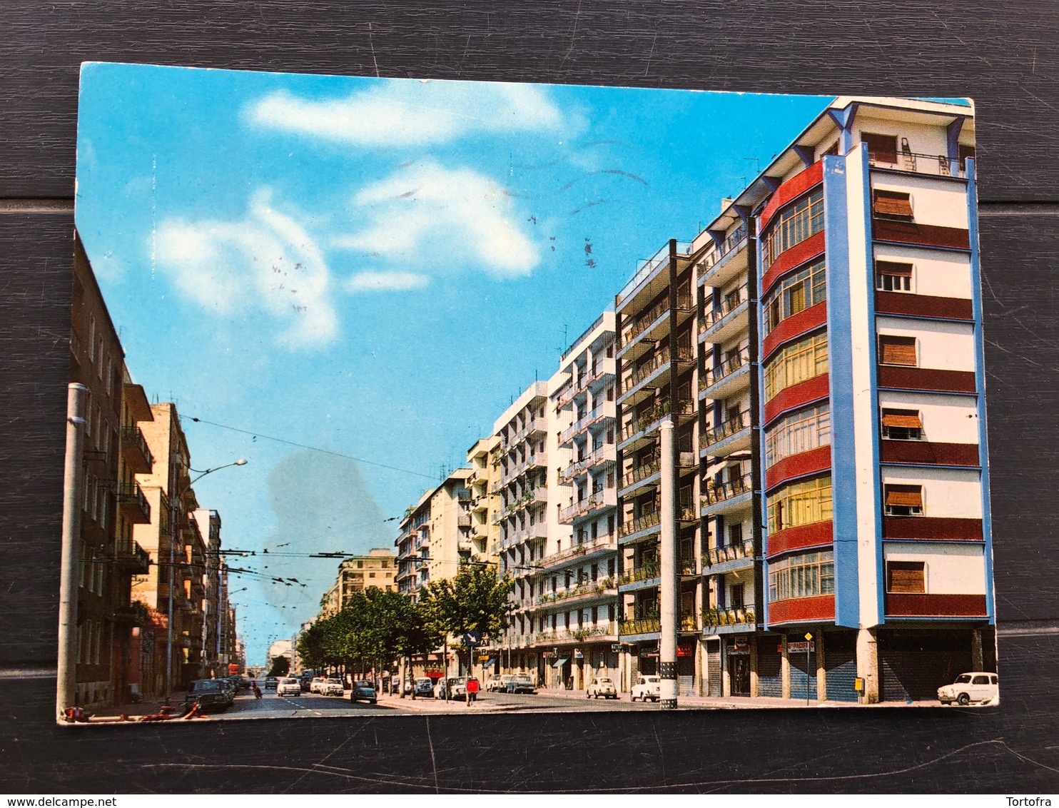 BARI VIALE CONTE CAVOUR  1975 - Bari