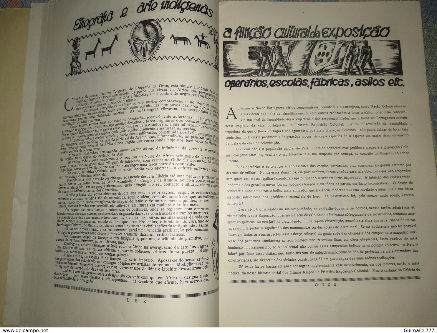 Revista, O Livro Da Exposição "1ª Exposição Colonial Portuguesa", Porto Year 1934 - Revues & Journaux