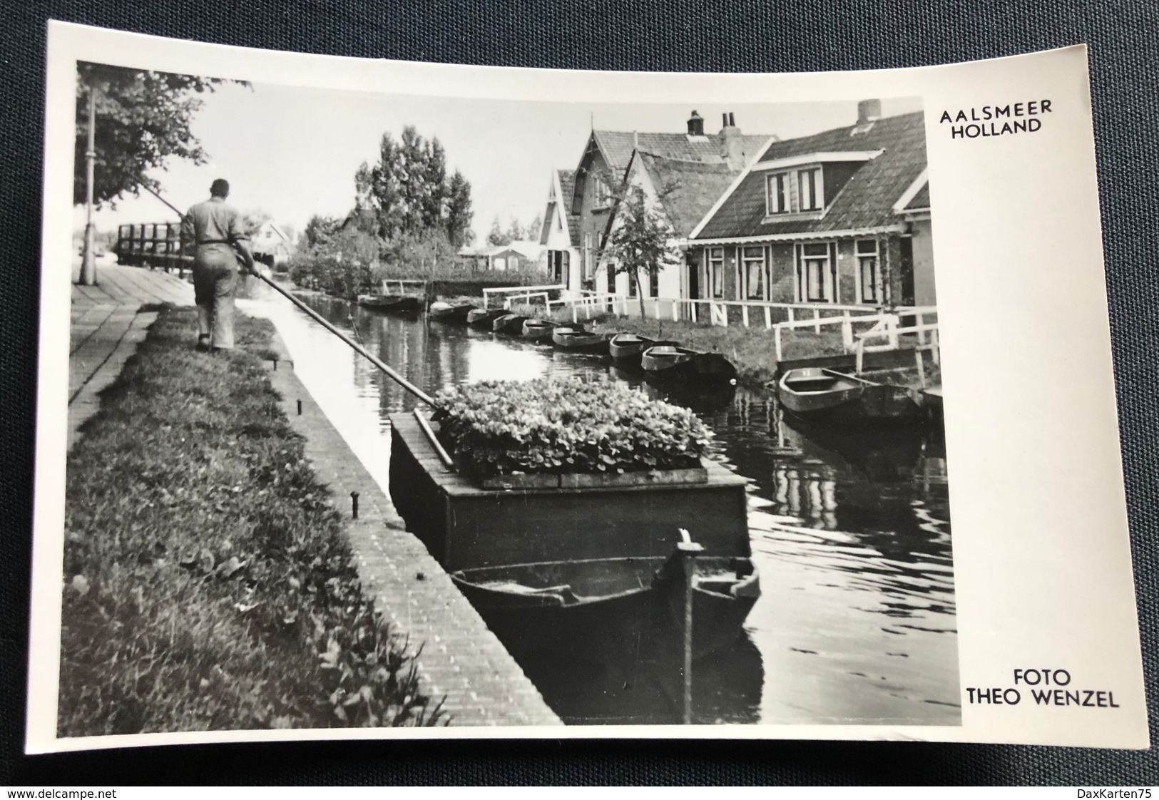 Aalsmeer/ Kanal/ Boote/ Häuser/Photo Theo Wenzel - Aalsmeer