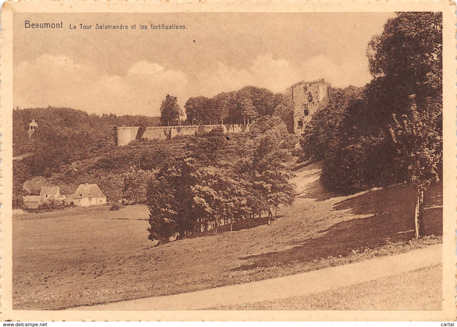 CPM - BEAUMONT - La Tour Salamandre Et Les Fortifications - Beaumont