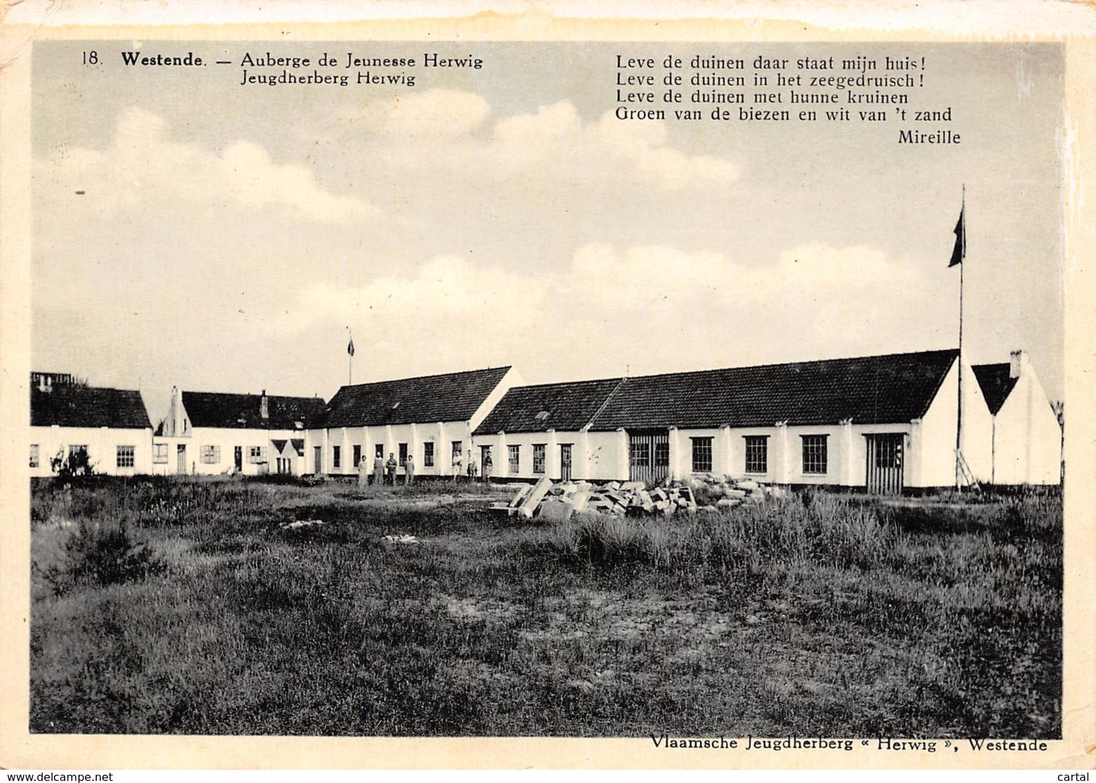 CPM - WESTENDE - Auberge De Jeunesse Herwig - Jeugdherberg Herwig - Westende