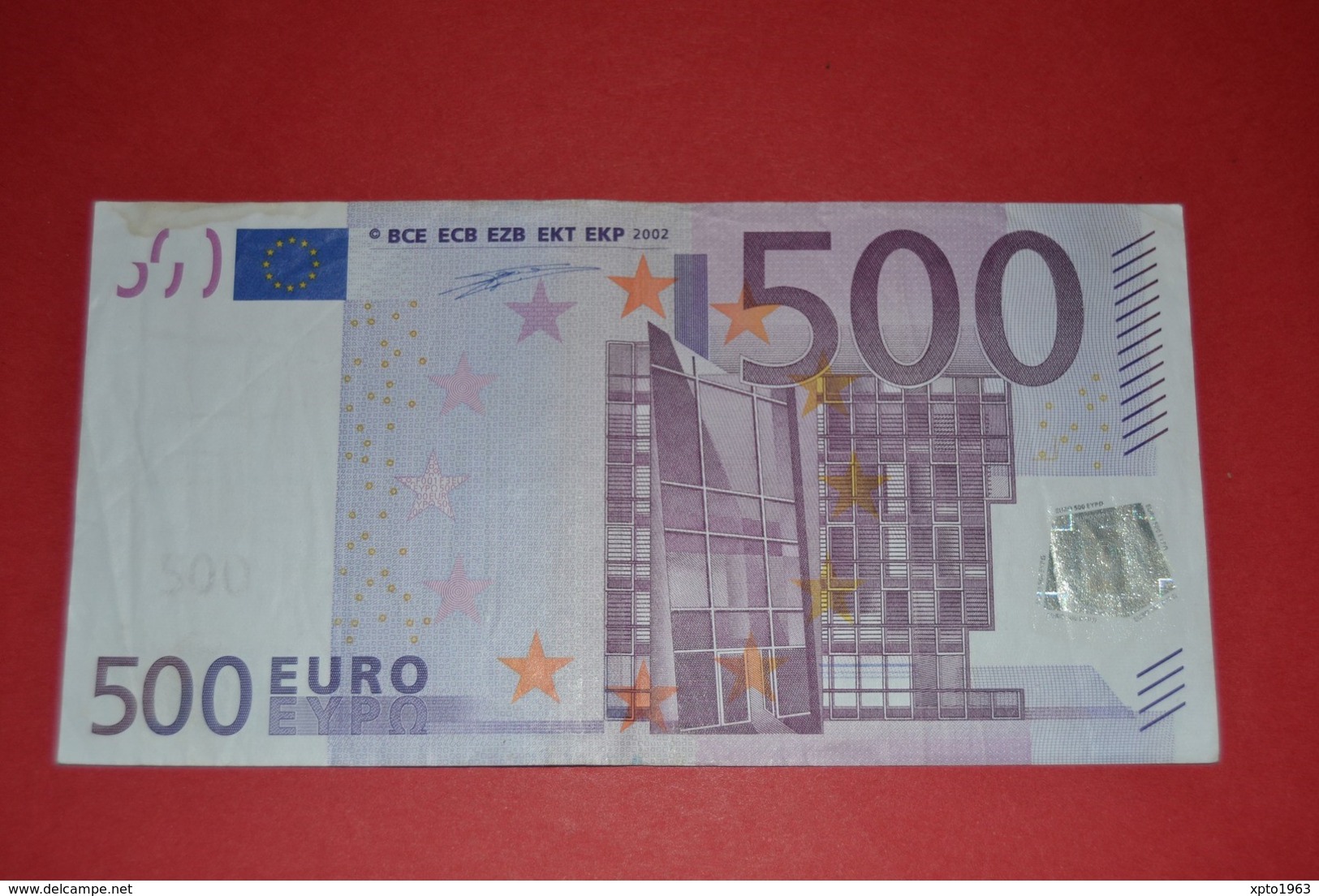 500 EURO NETHERLANDS  F001F3 - DUISENBERG - P36004530124 - CIRCULATED - 500 Euro