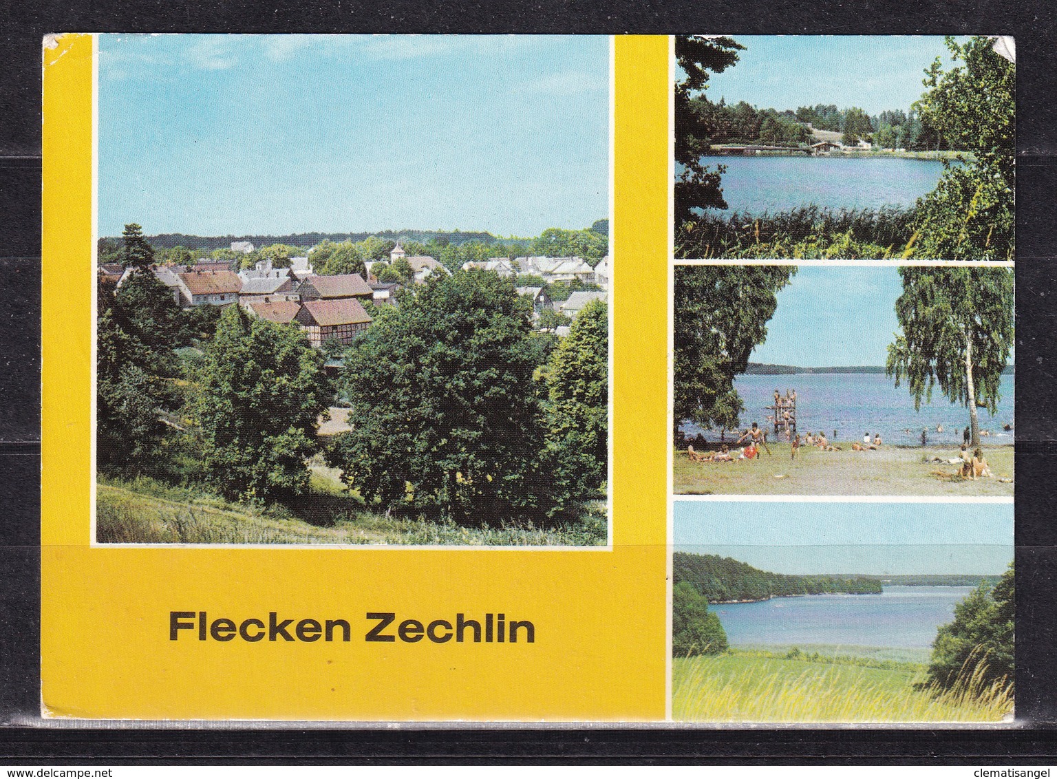 417M * FLECKEN ZECHLIN * IN 4 ANSICHTEN **! - Zechlin