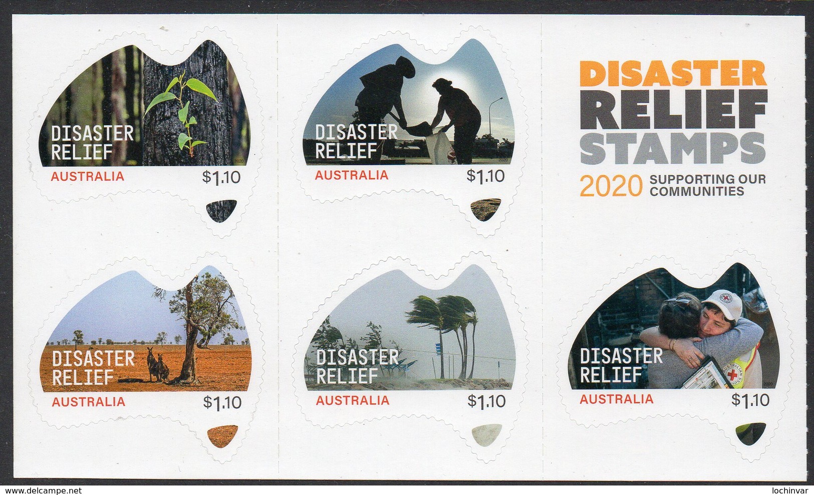 AUSTRALIA, 2020 DISASTER RELIEF SPECIAL STAMPS BOOKLET - Mint Stamps