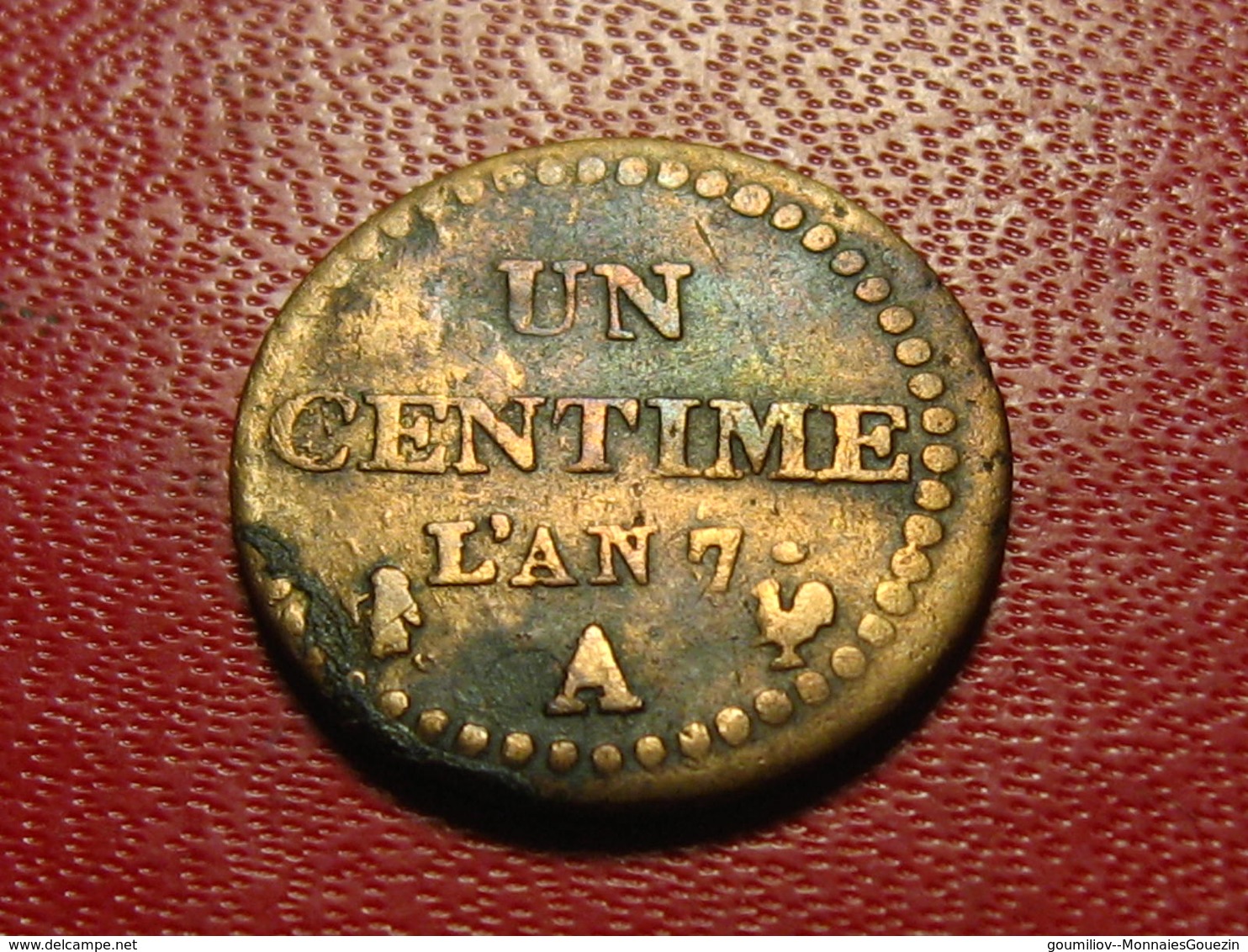 France - Un Centime An 7/6 A Paris Dupré 8056 - 1795-1799 Direktorium