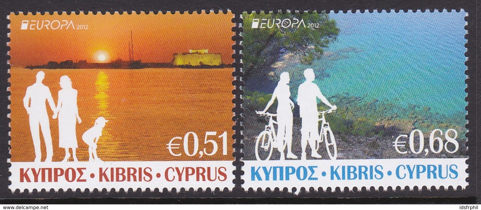 2012 Cyprus Europa CEPT Tourism MNH - Neufs