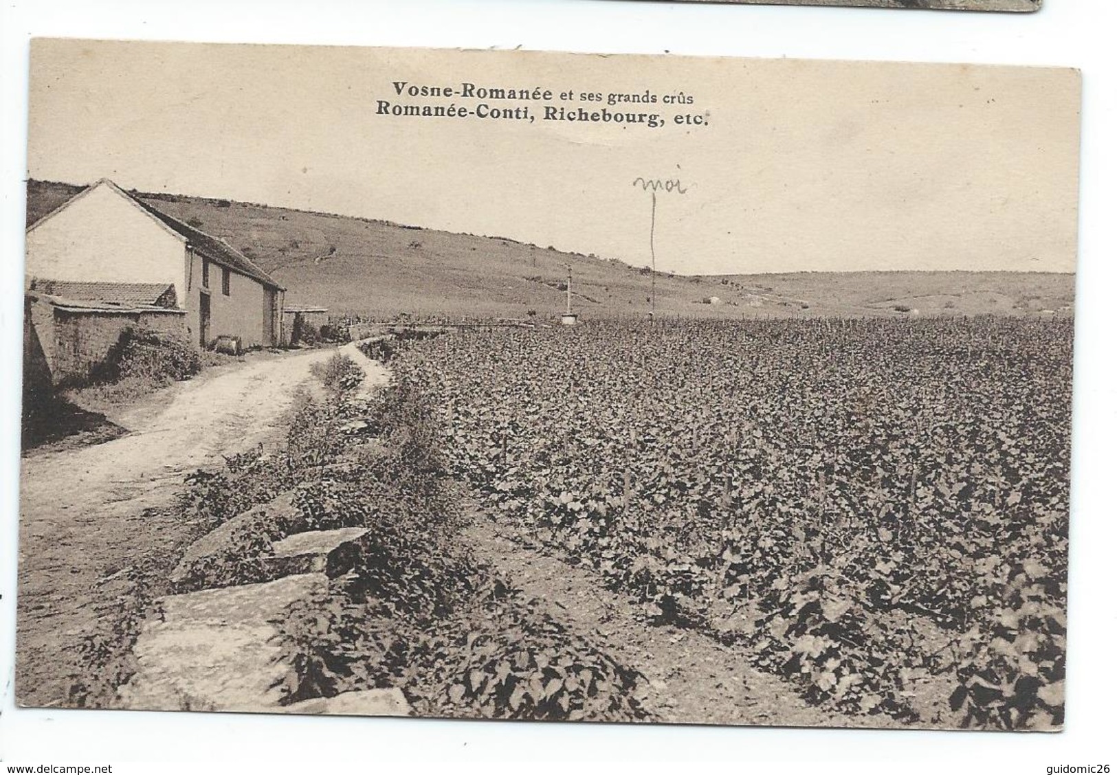 Vosne Romanée , Romanée Conti ,richebourg - Autres & Non Classés