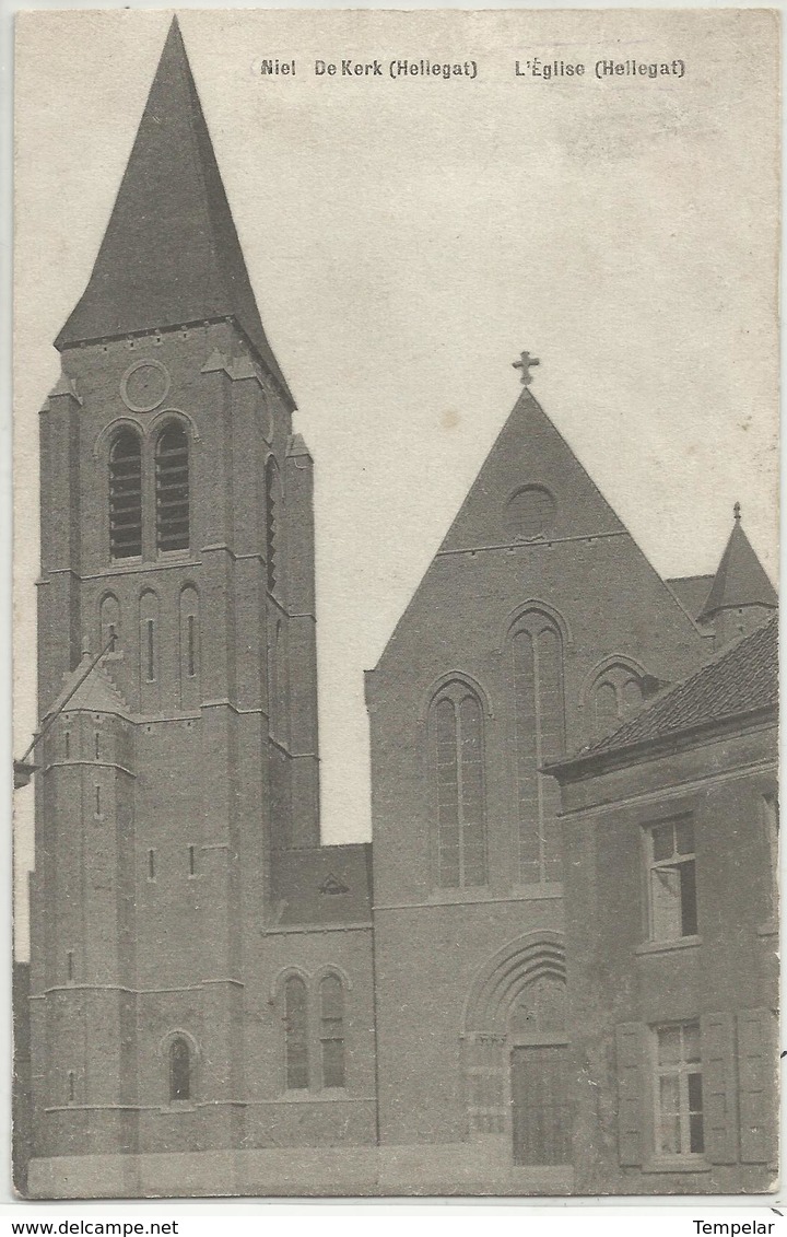 NIEL - De Kerk (Hellegat) - L'Eglise (Hellegat) 1913 - Niel