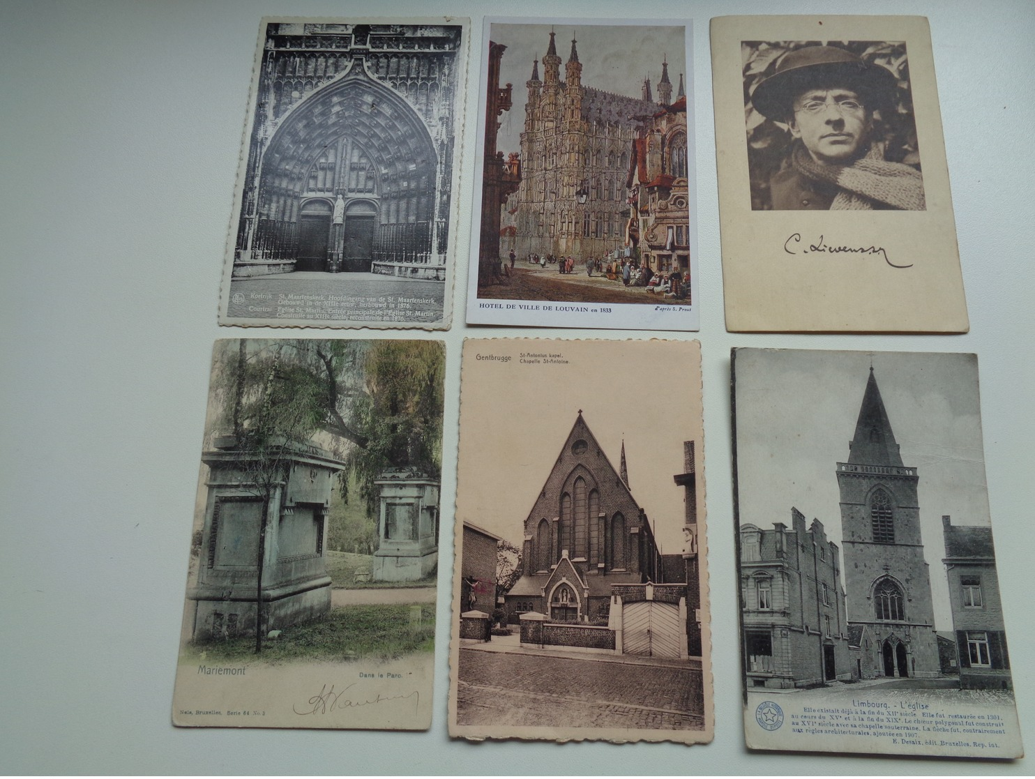 Beau lot de 60 cartes postales de Belgique       Mooi lot van 60 postkaarten van België   - 60 scans