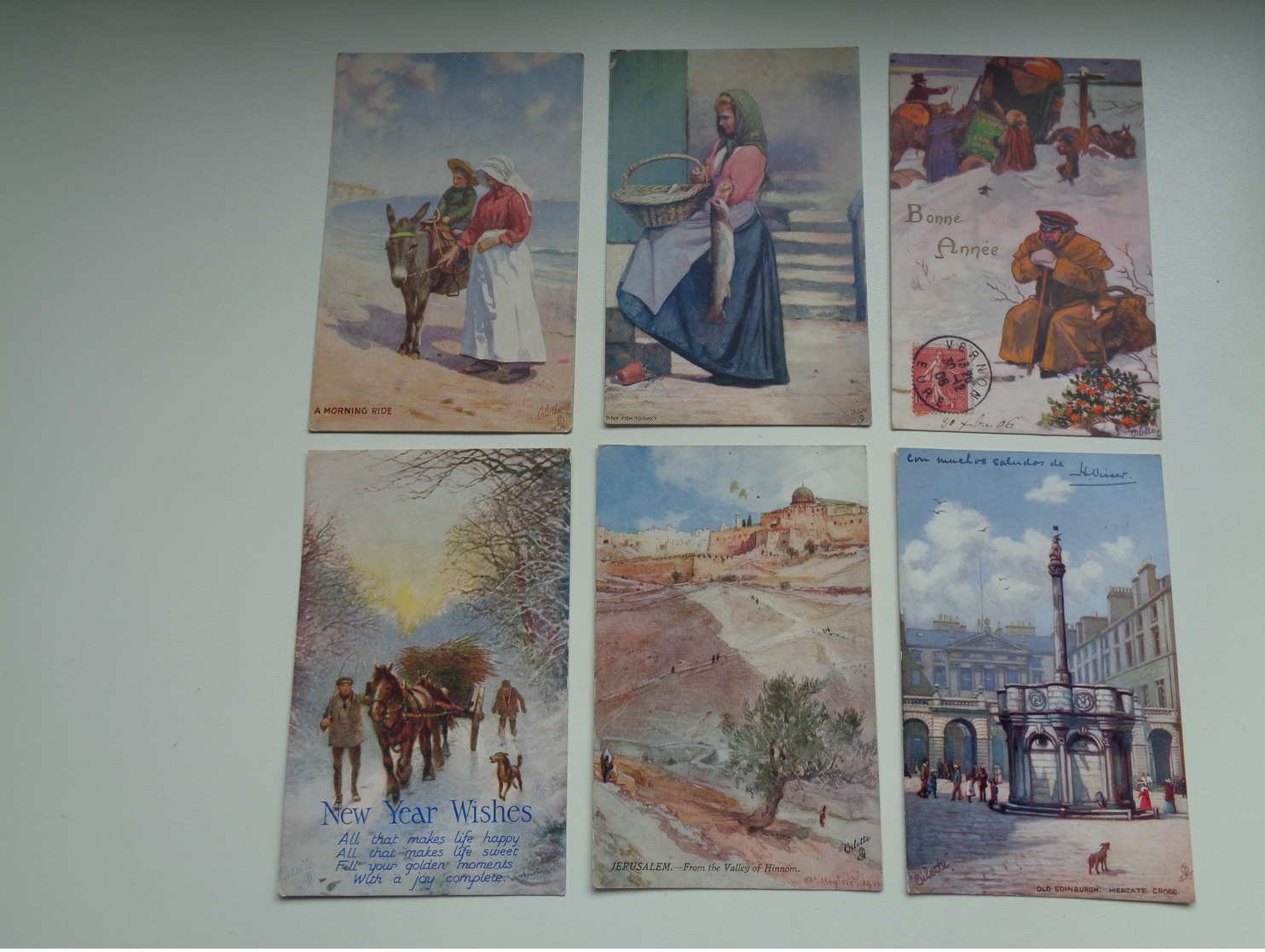 Beau Lot De 20 Cartes Postales De Fantaisie " Oilette "  Raphael Tuck & Sons    Mooi Lot Van 20 Postkaarten Fantasie - 5 - 99 Cartes