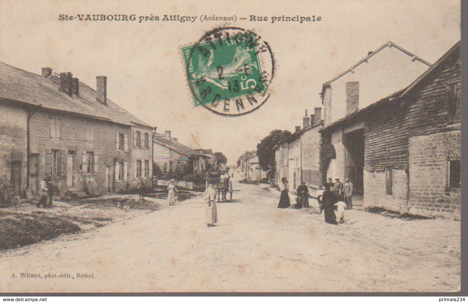 SAINTE VAUBOURG- RUE PRINCIPALE - Autres & Non Classés