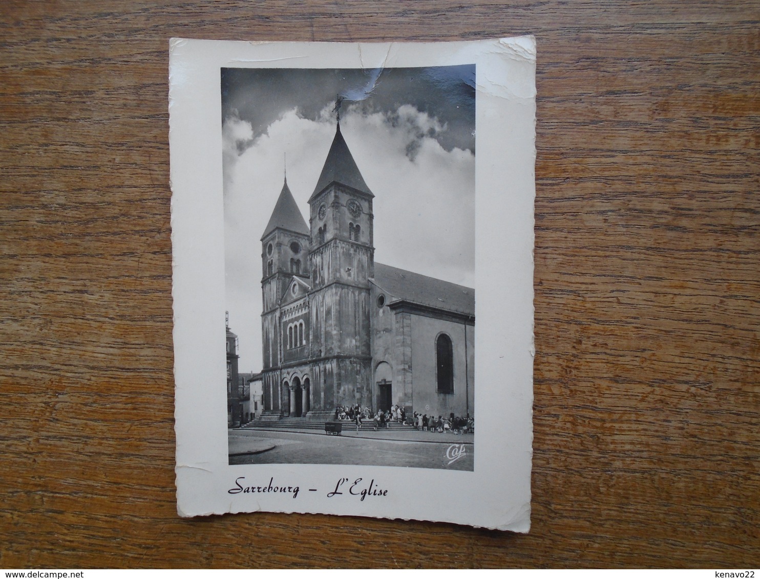 Sarrebourg , L'église "" Carte Animée Groupe De Filles "" - Sarrebourg