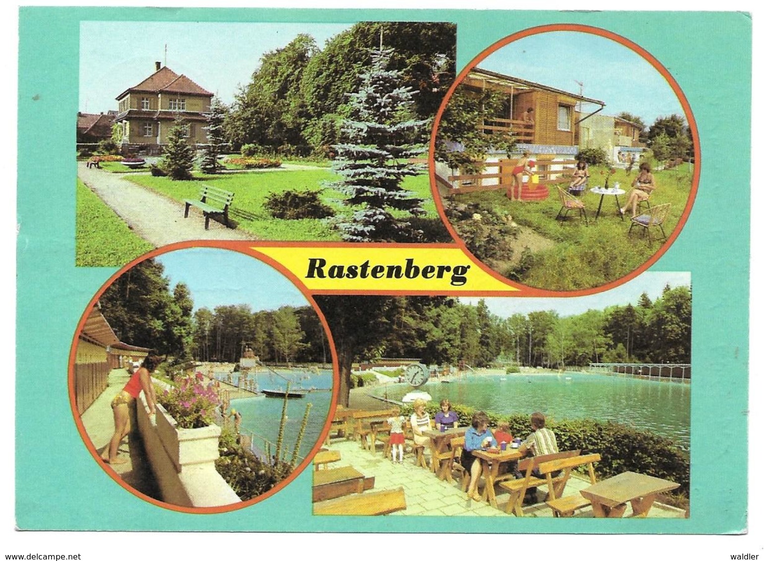 5223  RASTENBERG  (Kr. SÖMMERDA)   1986 - Rastenburg
