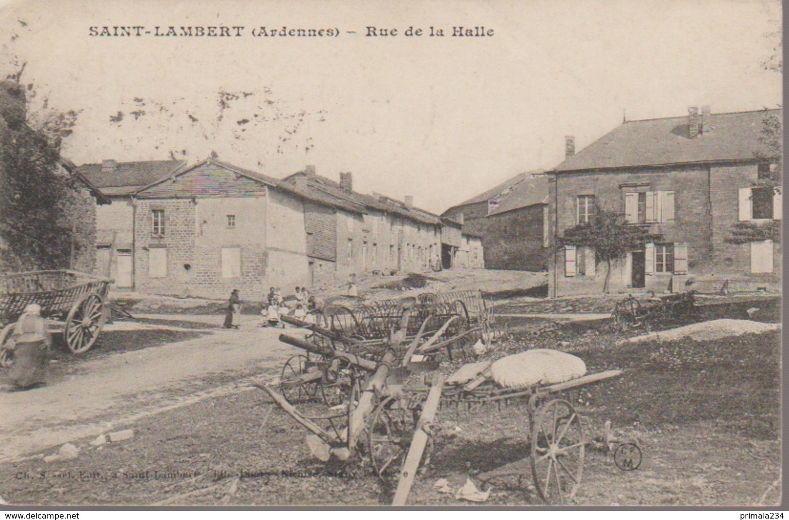 SAINT LAMBERT - RUE DE LA HALLE - Autres & Non Classés