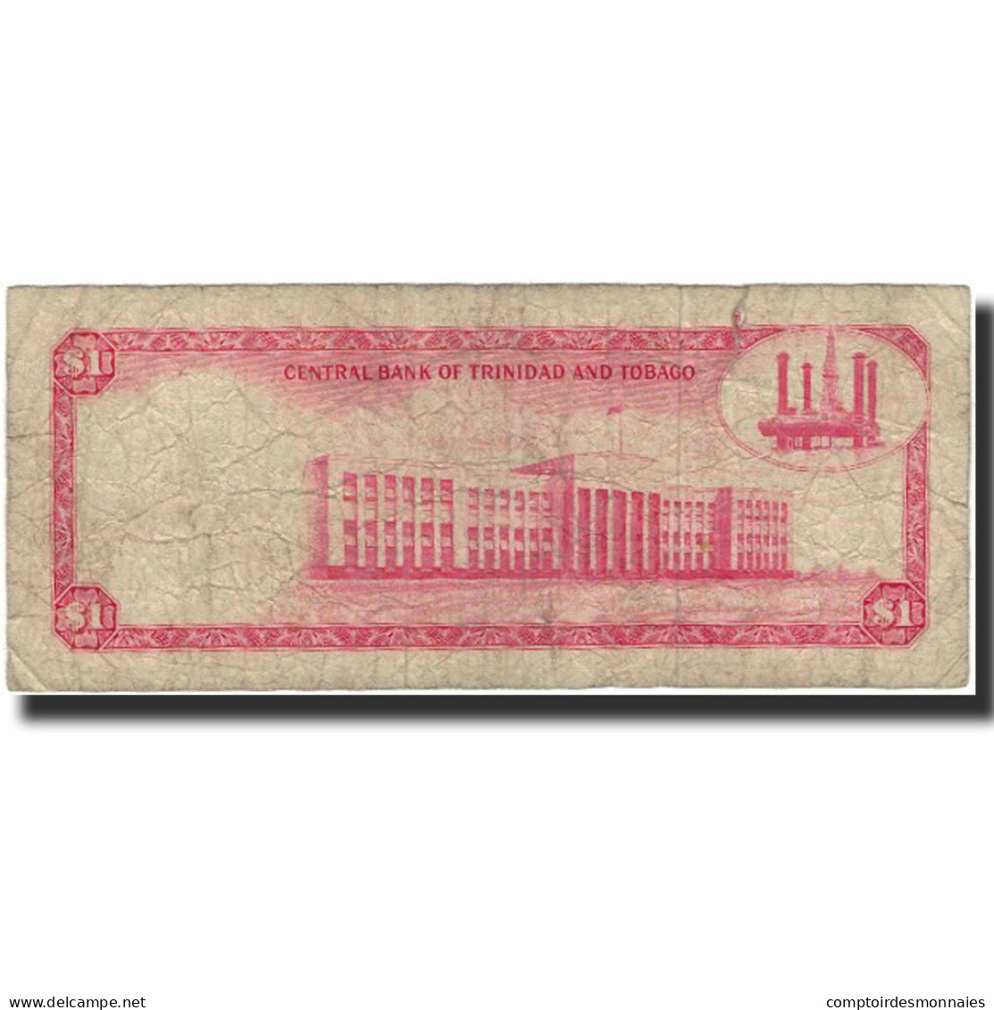 Billet, Trinidad And Tobago, 1 Dollar, KM:30a, B - Trinité & Tobago