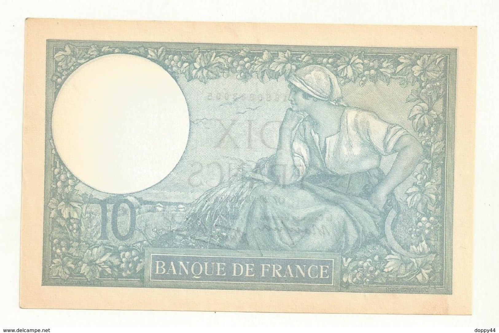 BILLET 10F MINERVE    OZ 26-10-1939   NEUF  Un Peu Jauni Par Le Temps. - 10 F 1916-1942 ''Minerve''