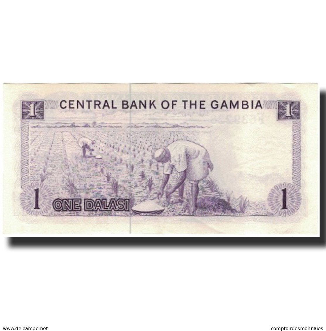 Billet, The Gambia, 1 Dalasi, KM:4c, SUP - Gambie