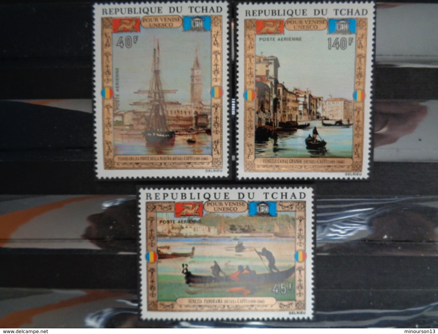 TCHAD 1972 Y&T N° 117 à 119 * - SAUVEGARDE DE VENISE - Tchad (1960-...)