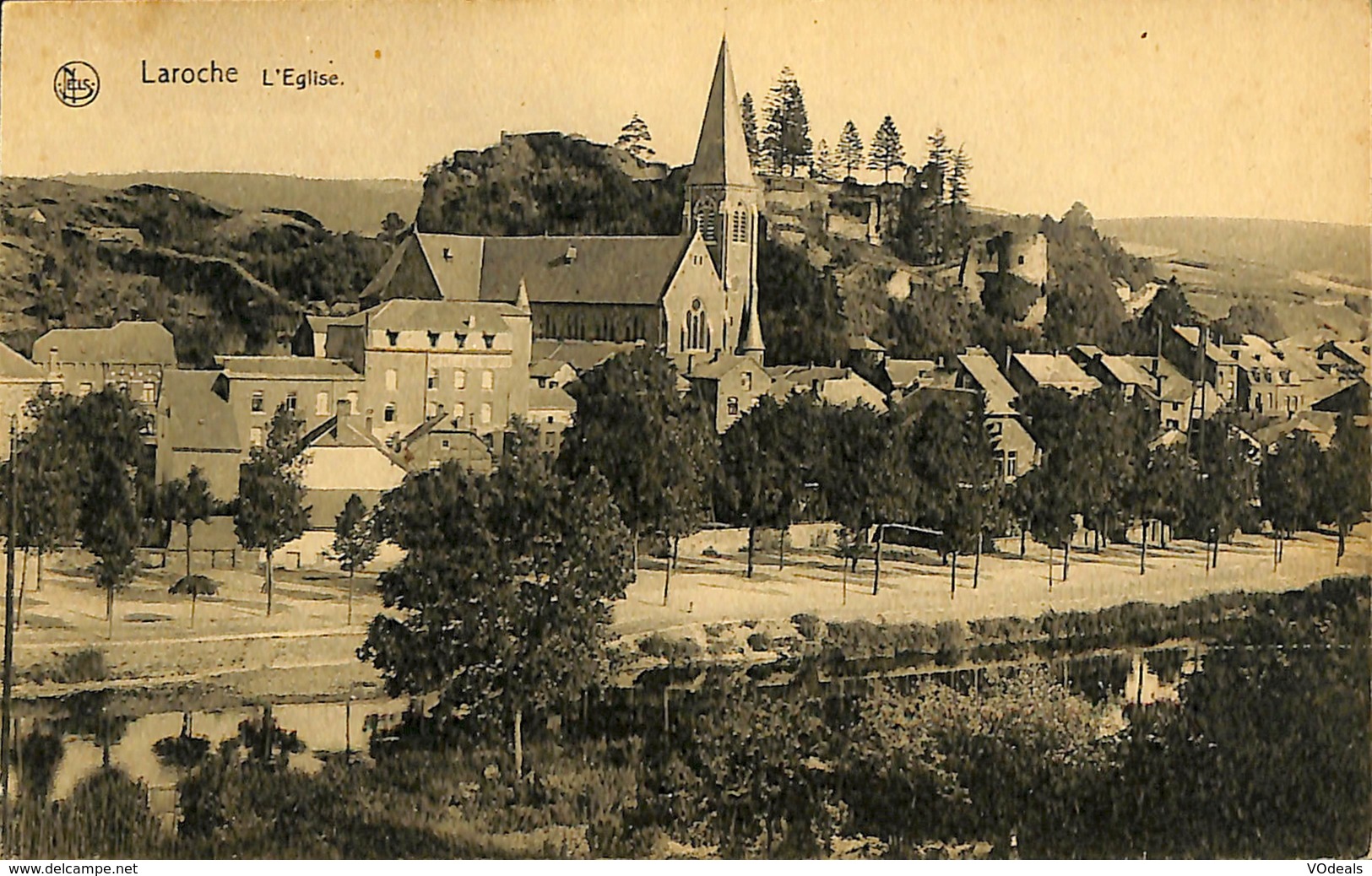 CPA - Belgique - La Roche En Ardenne - L'Eglise - La-Roche-en-Ardenne