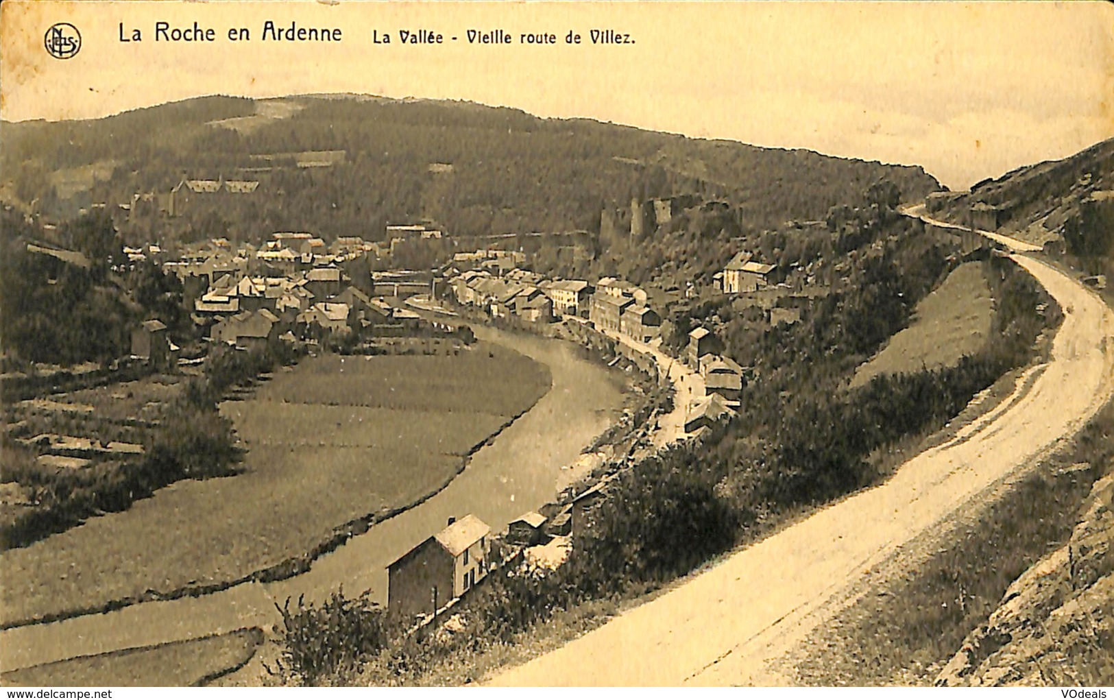 CPA - Belgique - La Roche En Ardenne - La Vallée - Vieille Route De Villez - La-Roche-en-Ardenne