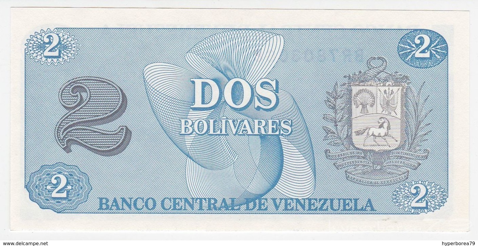 Venezuela P 69 - 2 Bolivares 5.10.1989 - UNC - Venezuela