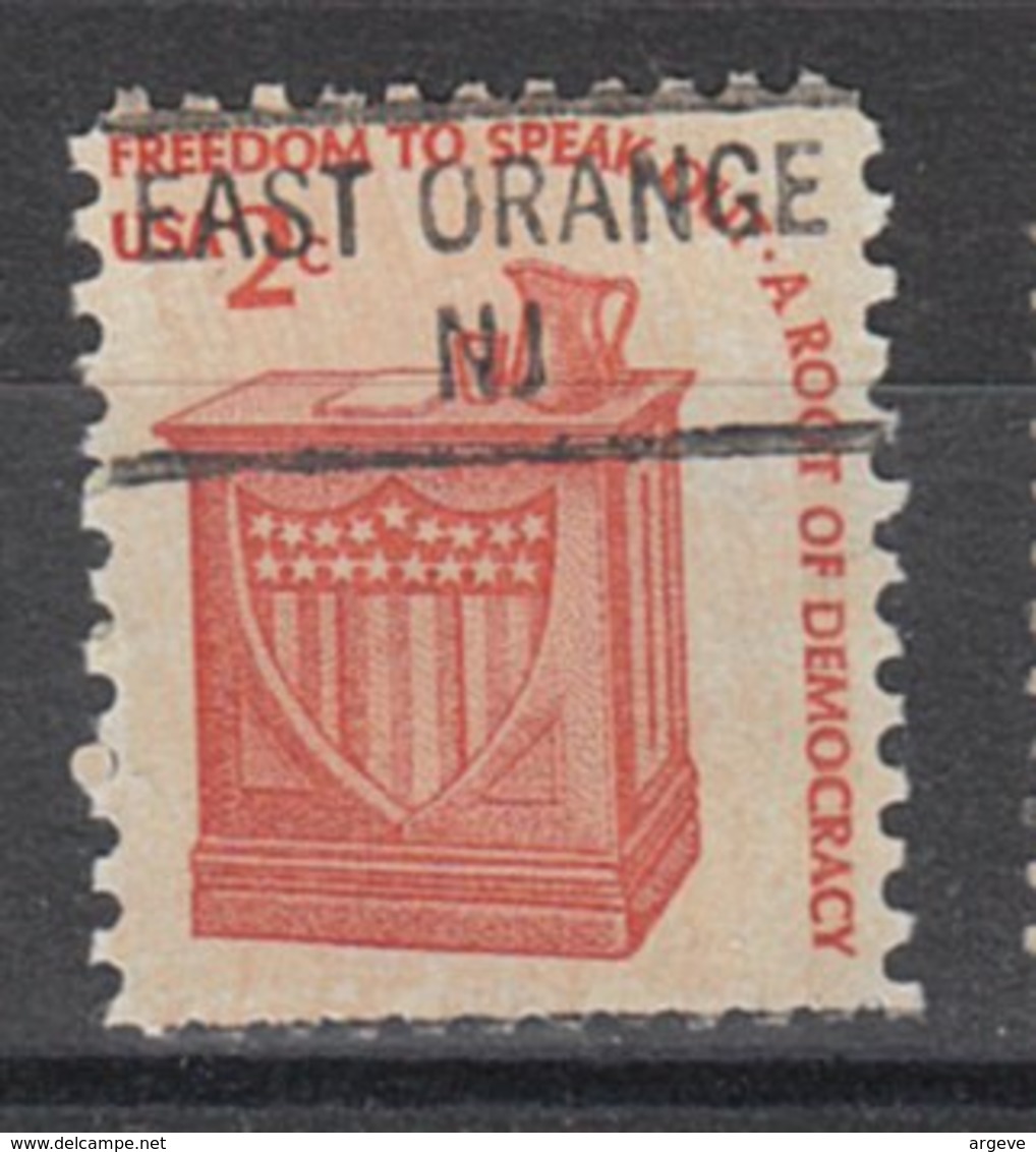 USA Precancel Vorausentwertung Preo, Locals New Jersey, East Orange 841 - Vorausentwertungen