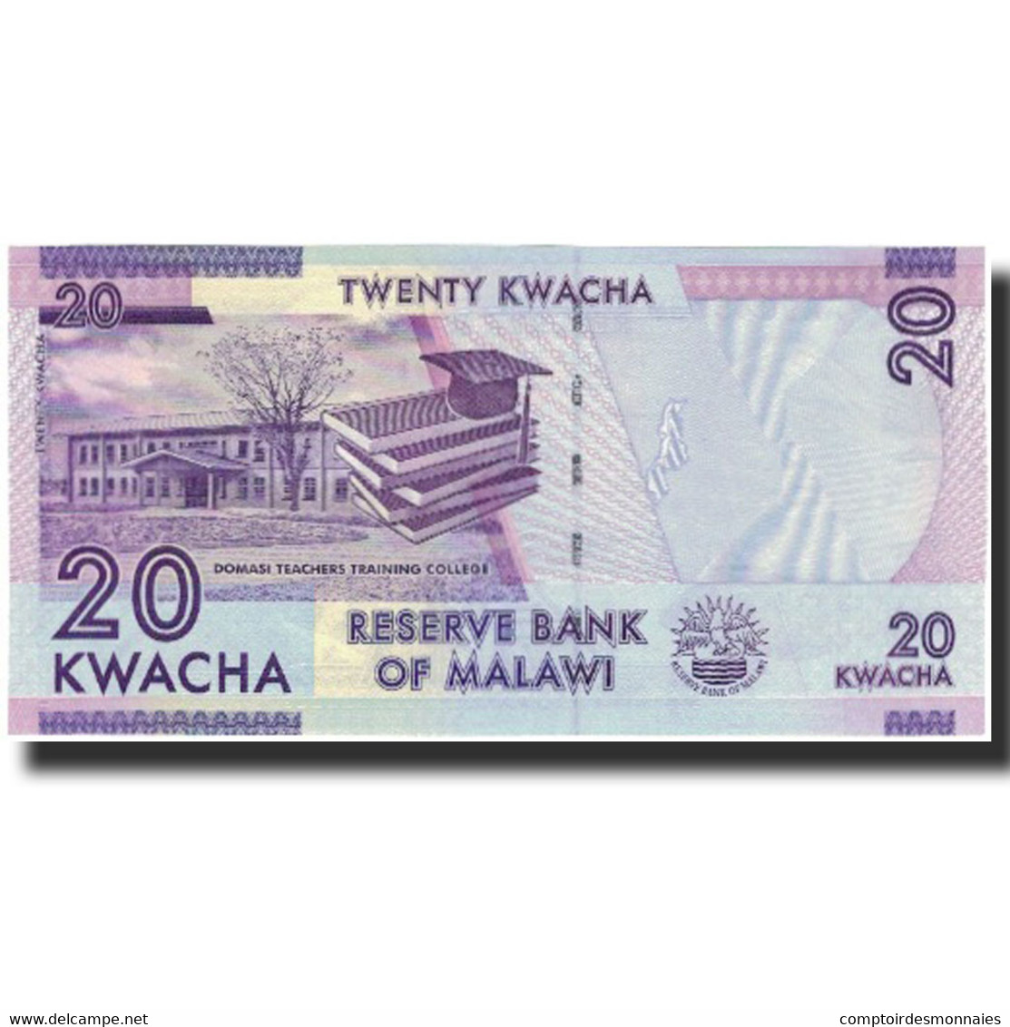 Billet, Malawi, 20 Kwacha, 2012, 2012-01-01, KM:57, SPL+ - Malawi