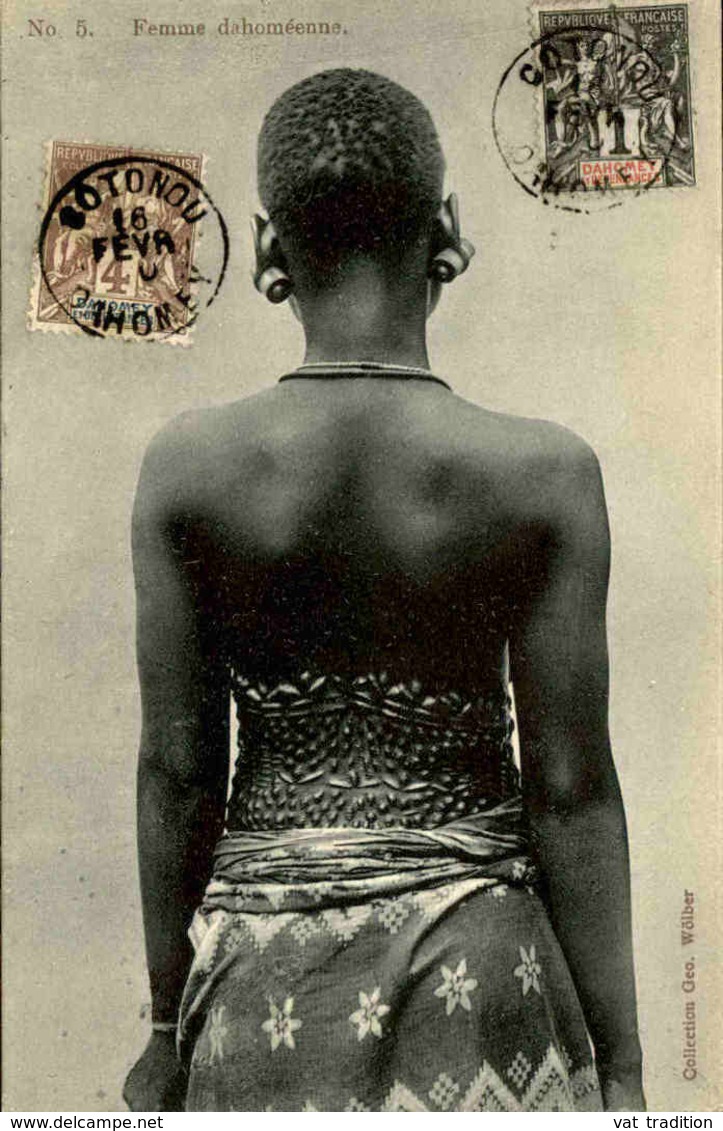 DAHOMEY - Carte Postale - Femme Dahoméenne - Vue De Dos  - L 53231 - Dahomey