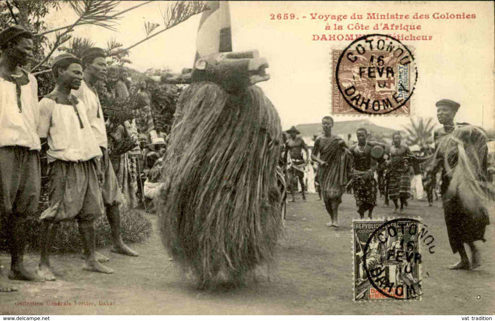 DAHOMEY - Carte Postale - Voyage Du Ministre Des Colonies , Féticheur - L 53244 - Dahomey