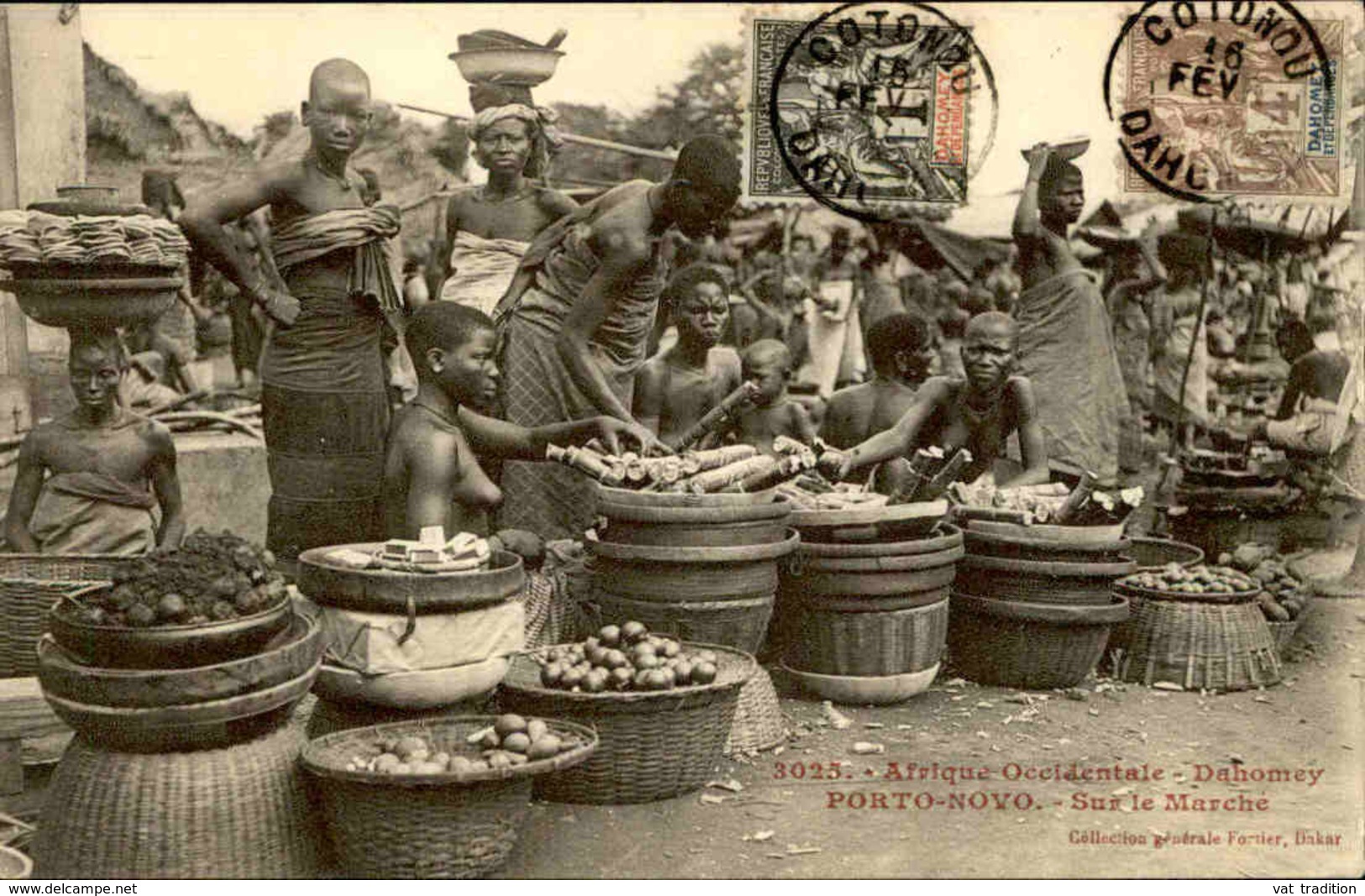 DAHOMEY - Carte Postale - Porto Novo - Sur Le Marché - L 53251 - Dahomey