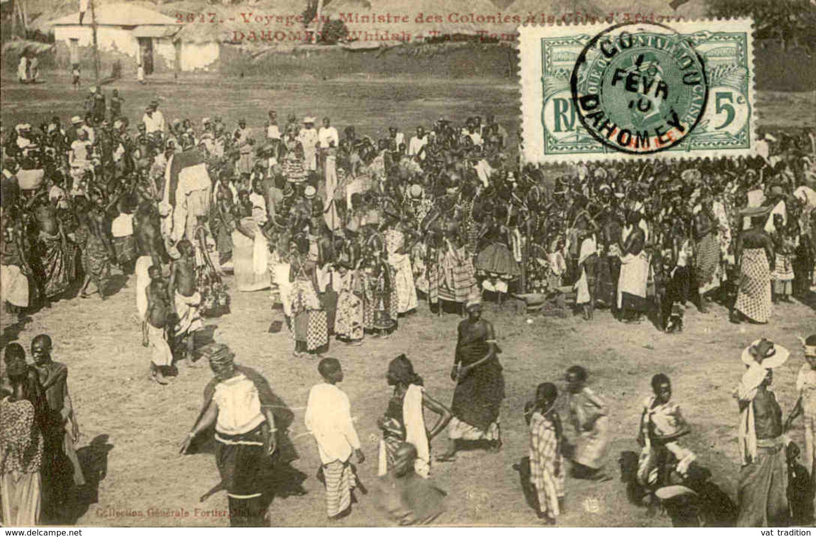 DAHOMEY - Carte Postale - Voyage Du Ministre Des Colonies Au Dahomey - L 53258 - Dahome