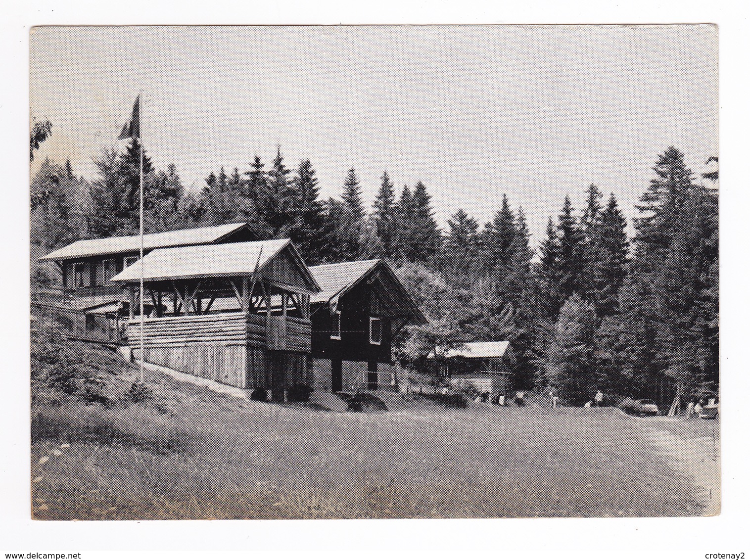 Suisse Valais Buvette Du PETIT PARADIS Sous La Crottaz Route De Morgins VOIR DOS En 1967 Photo Mareo Barman Monthey - Monthey