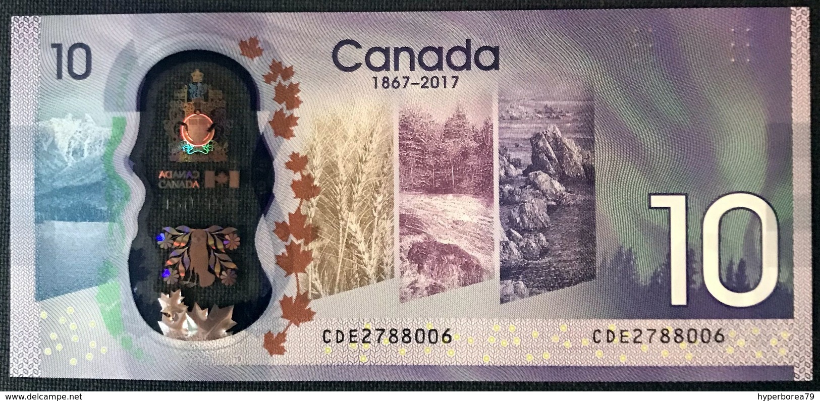 Canada P 112 - 10 Dollars 2017 Commemorative - UNC - Canada