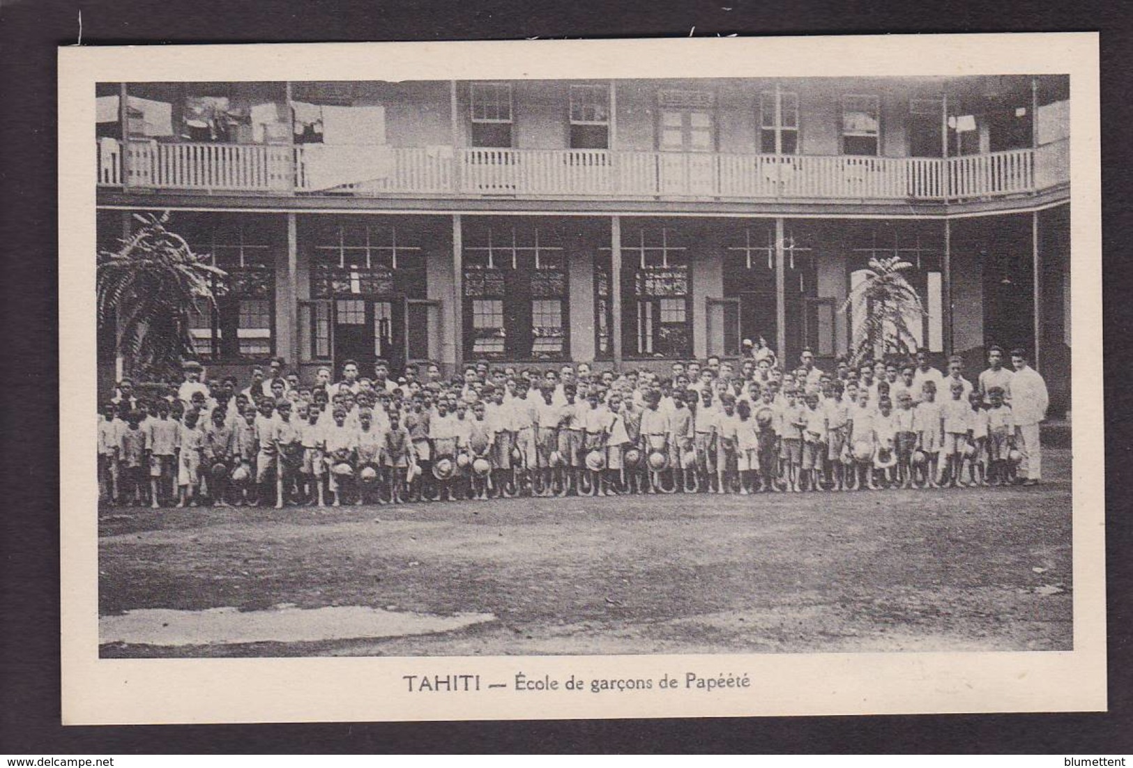 CPA Tahiti Océanie Océania Polynésie école Non Circulé - Tahiti