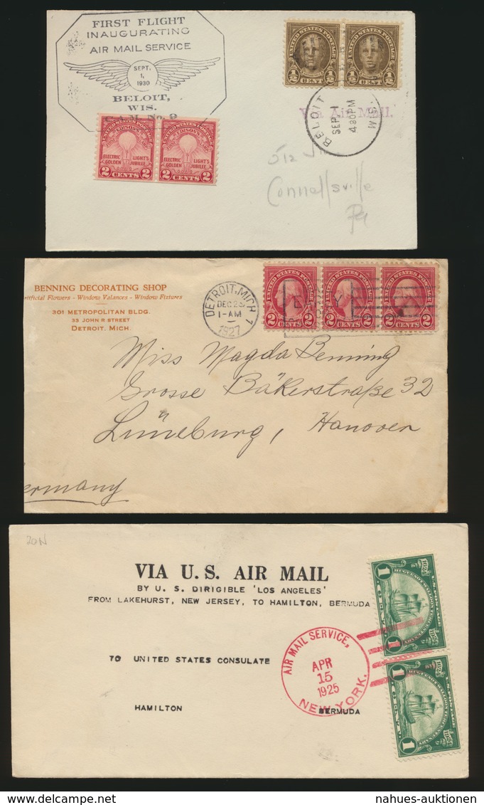 USA Sammlung Von 5 Briefen + 1 Postkarte Lot Of 5 Covers + 1 Postcard - Sonstige & Ohne Zuordnung