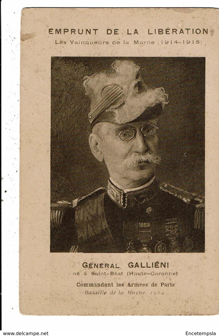 CPA Carte Postale-France-Général Galliéni Bataille De La Marne 1914- VM12847 - Personen