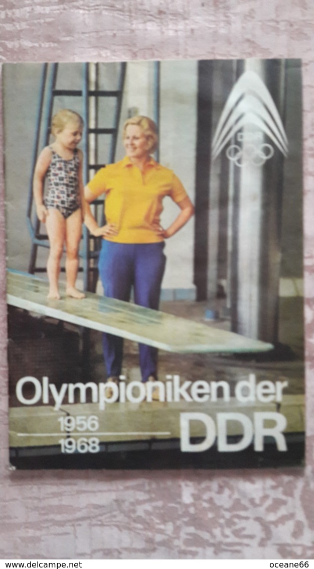 Olympioniken Der DDR 1956 1968 32 Seite JO Jeux Olympiques - Sports