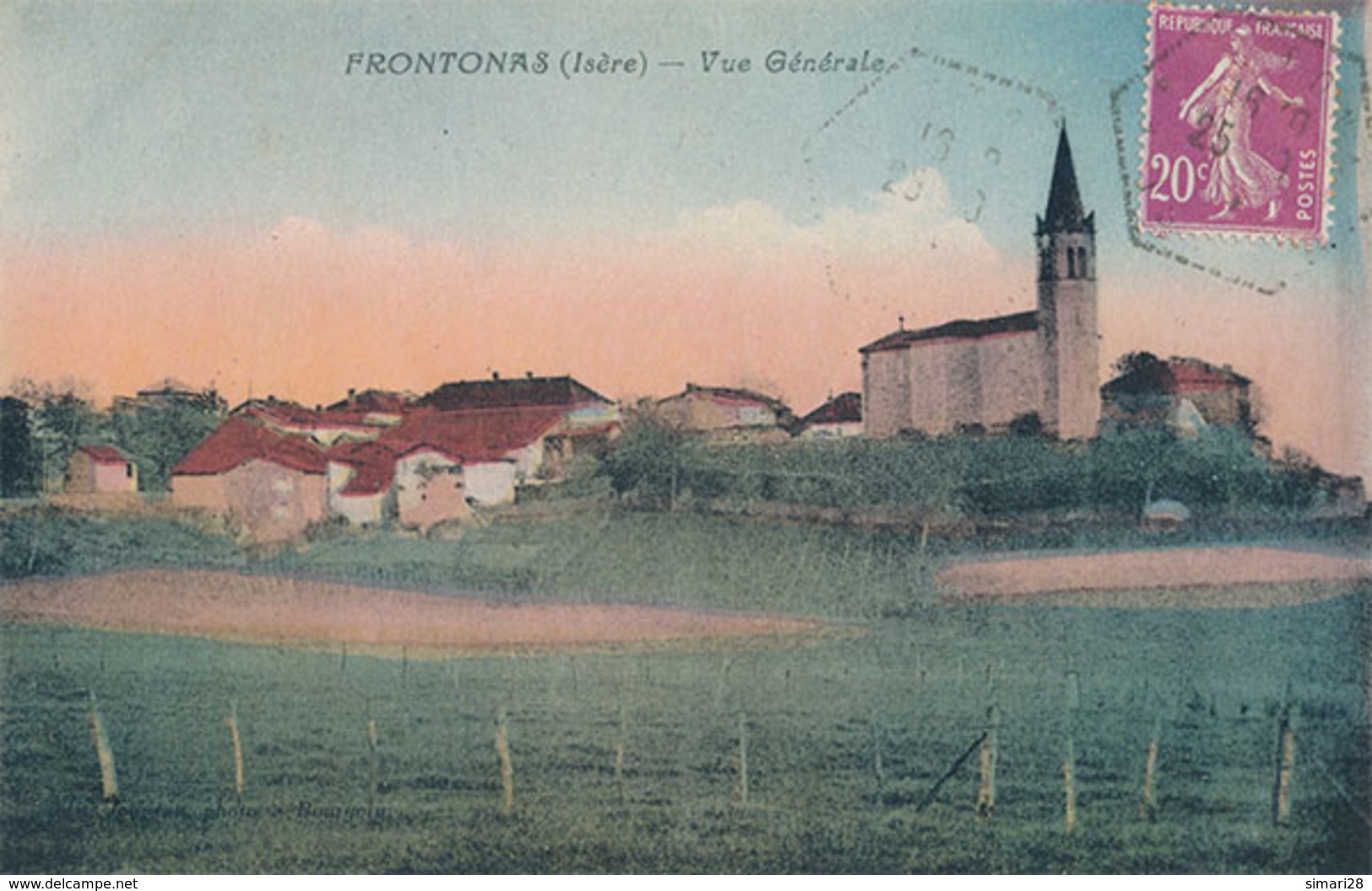 FRONTONAS - VUE GENERALE - Autres & Non Classés