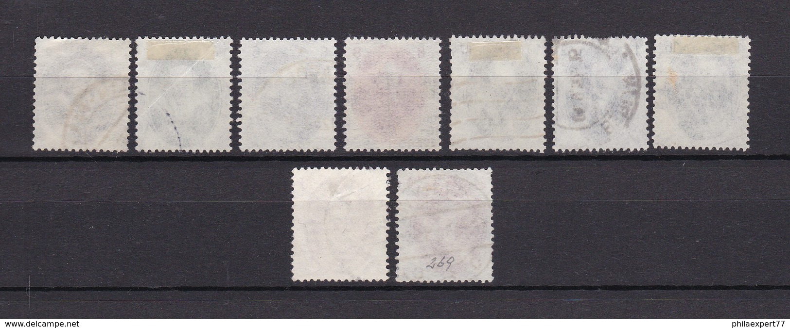 DDR - 1950 - Michel Nr. 261/269 - Gest. - 70 Euro - Gebraucht