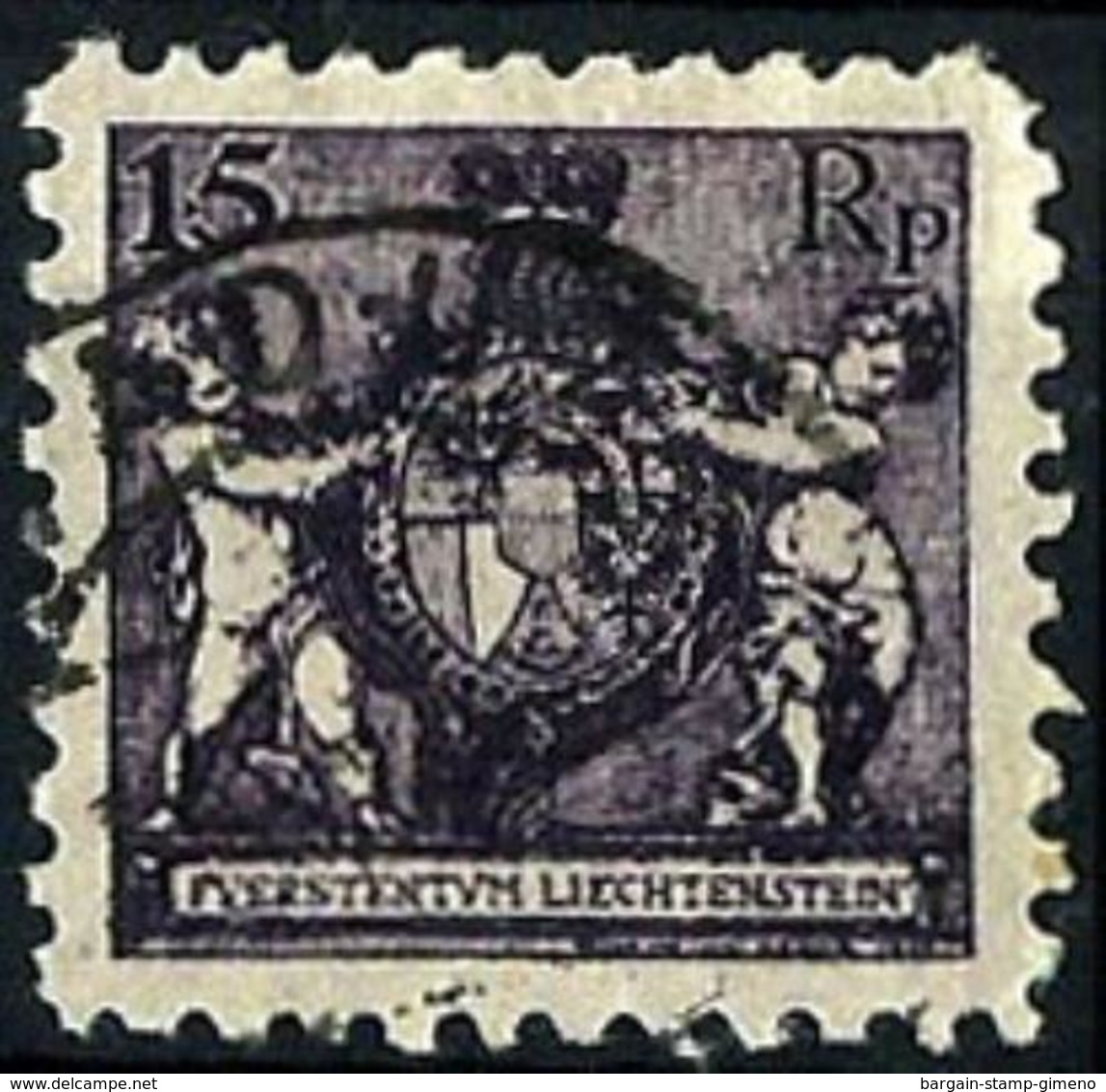 Liechtenstein Nº 51B Usados. Cat.20€ - Gebruikt