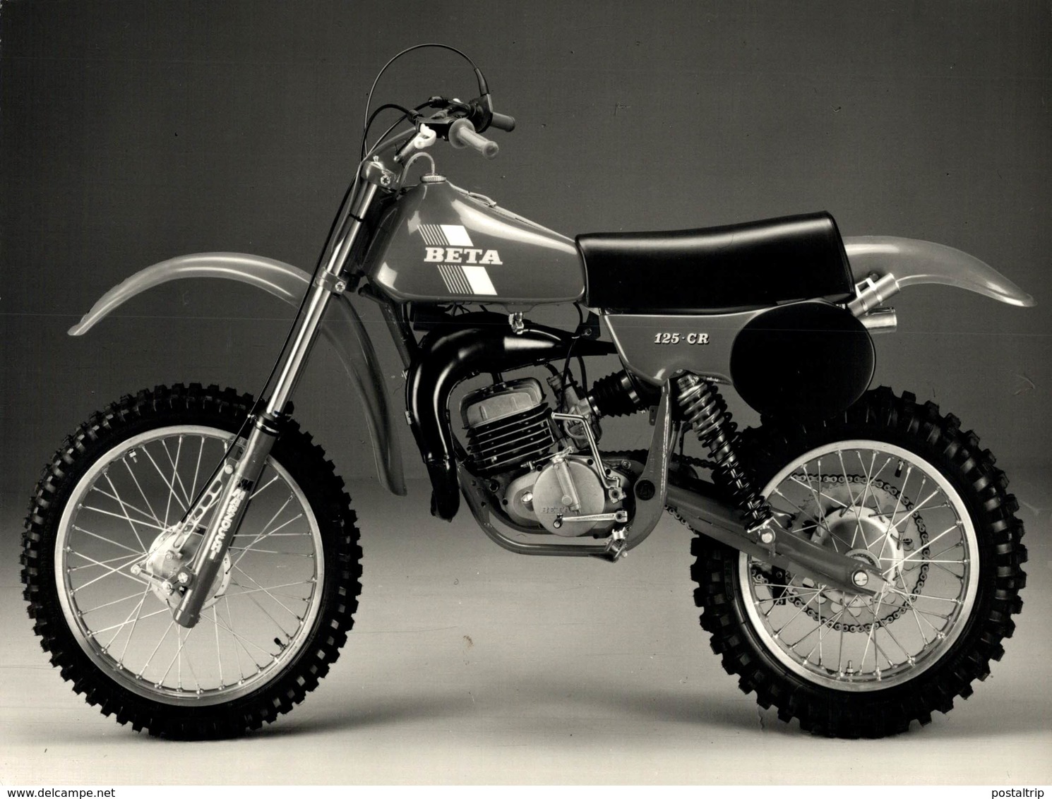Beta 125CR +-20cm*14cm Moto MOTOCROSS MOTORCYCLE Douglas J Jackson Archive Of Motorcycles - Other & Unclassified
