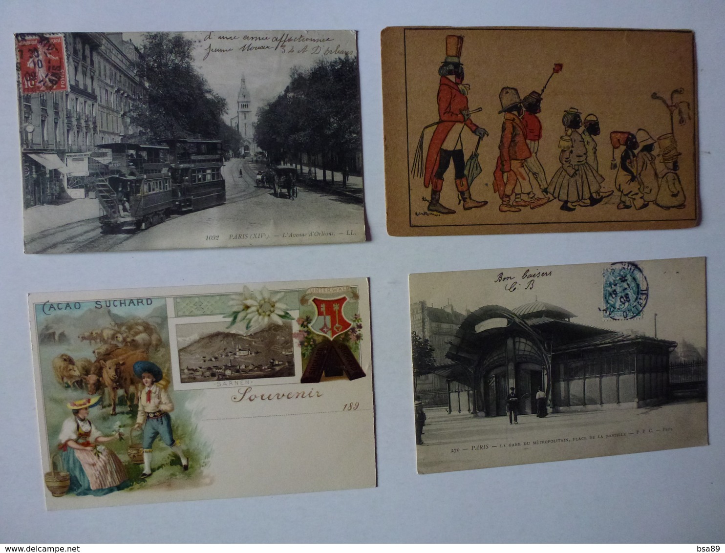 BEAU LOT DE 50 CPA , VOIR SCAN - 5 - 99 Postales