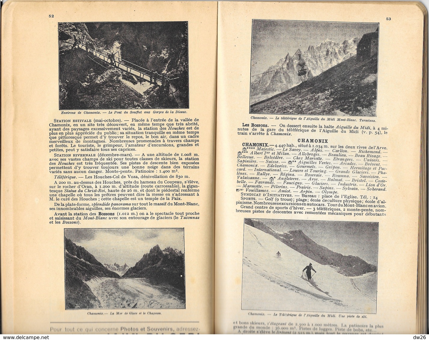 Les Guides Rouges Touristiques - Lyonnais Savoie Dauphiné - Edition Baneton Thiolier - 1956 - Toerisme