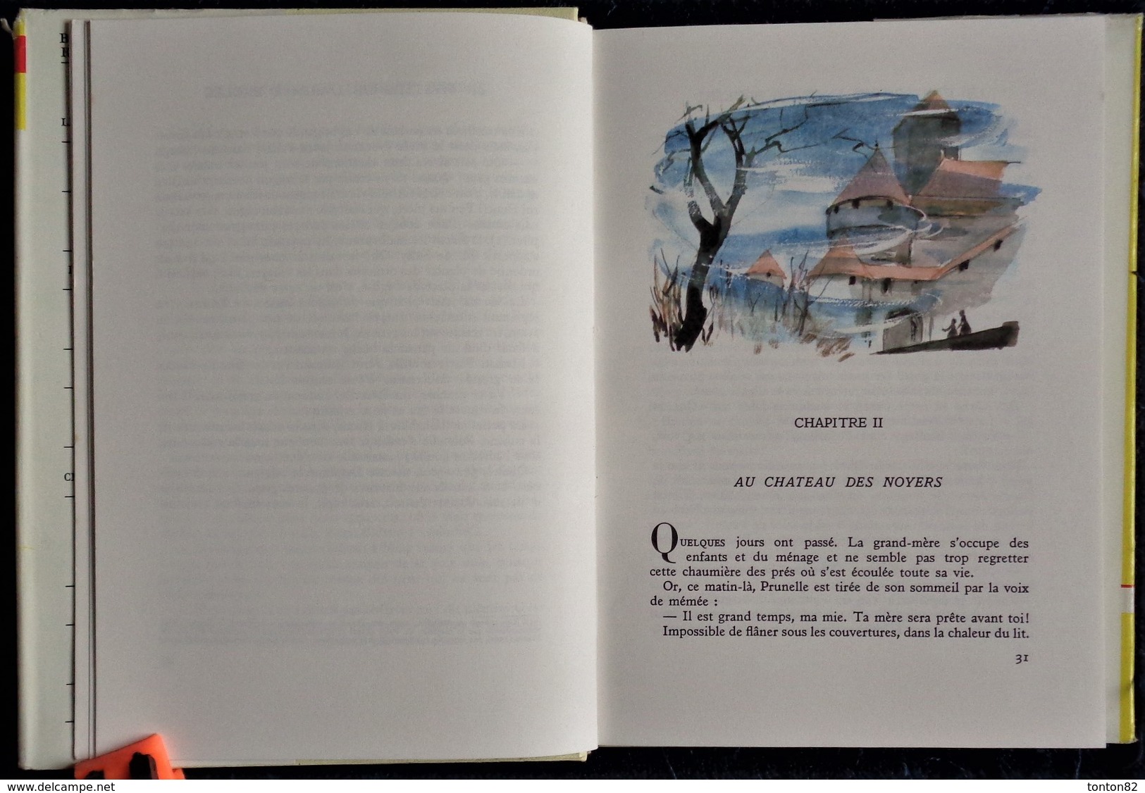 Renée Aurembou - Le Mystère De L' L'Abbaye Brûlée - Bibliothèque Rouge Et Or Souveraine N° 6.80 - (1968) - Bibliotheque Rouge Et Or