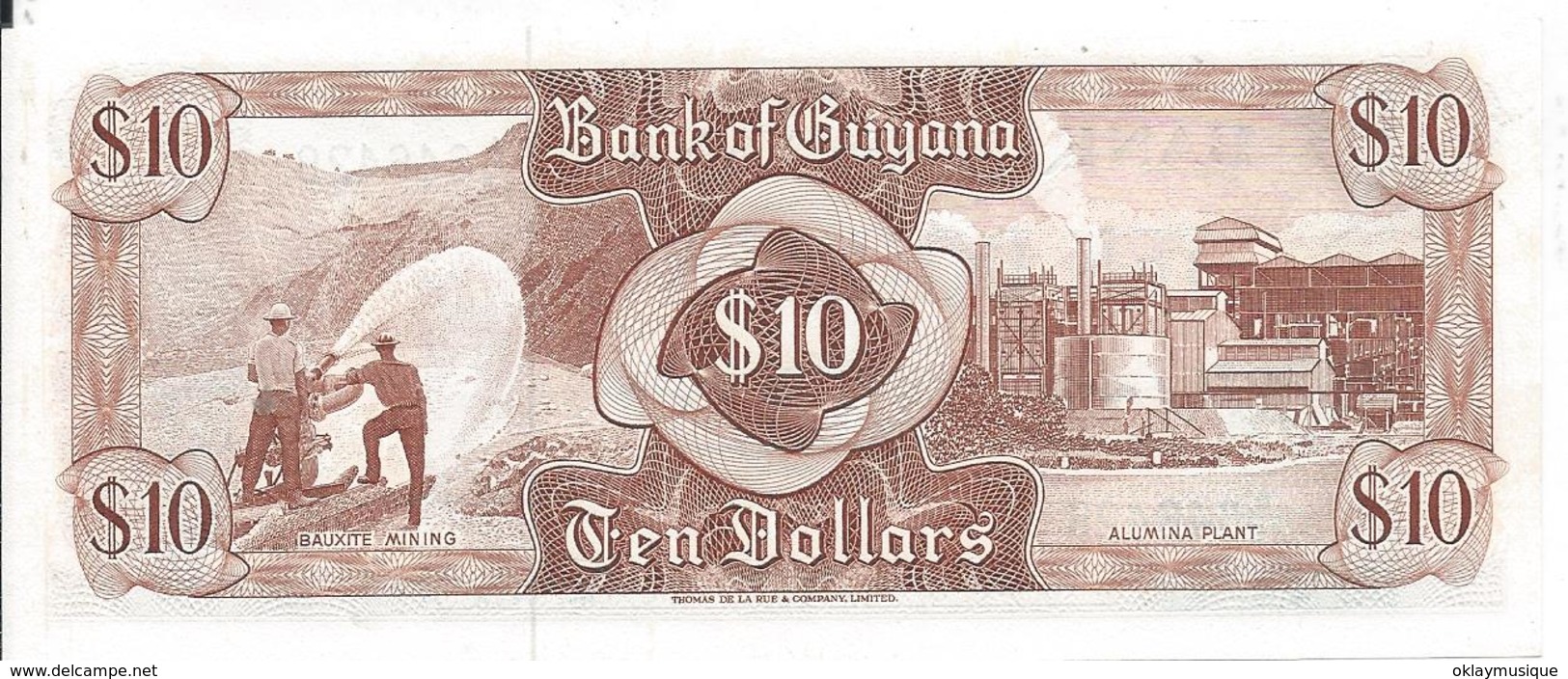 10 Dollars 1966 - Guyana