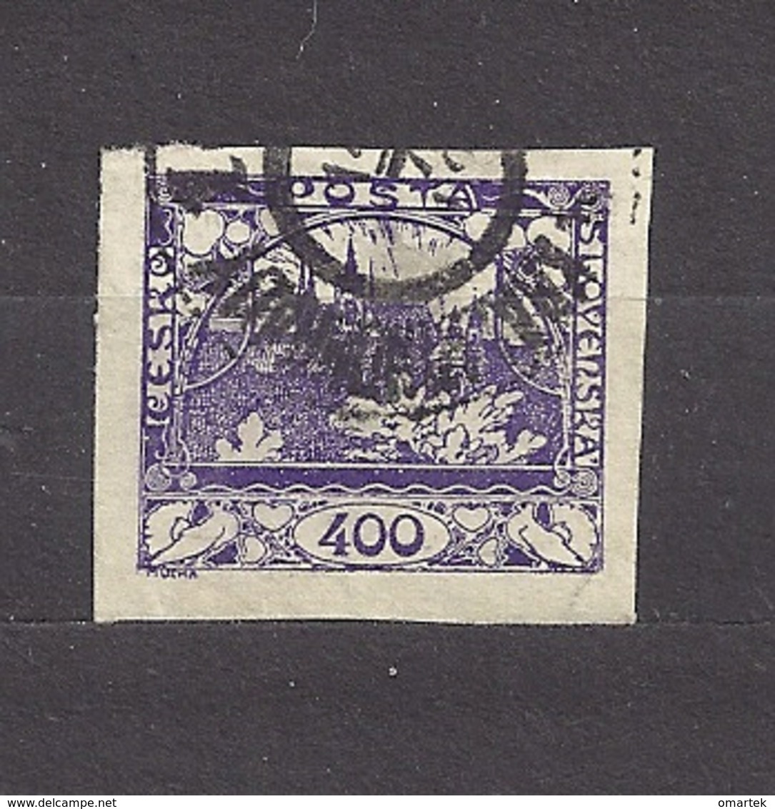 Czechoslovakia 1918 Gest ⊙ Mi 10 Sc 10 Hradcany At Prague. Tschechoslowakei C3 - Gebraucht