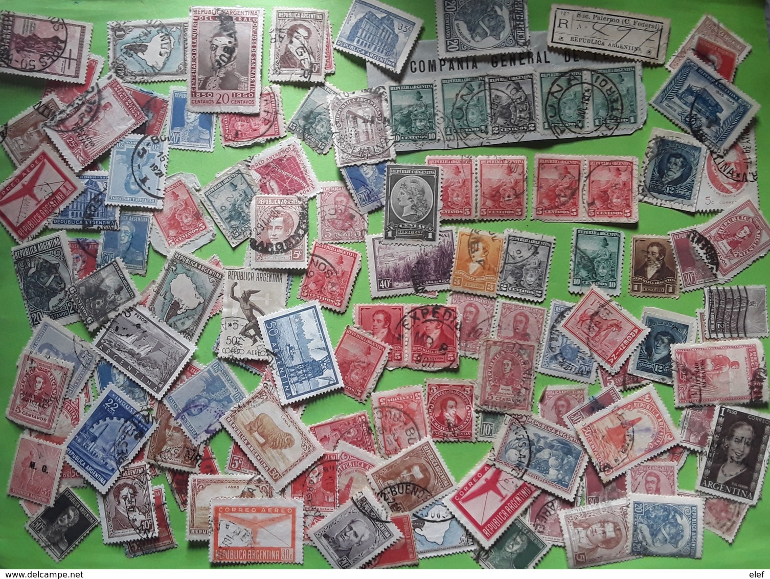 ARGENTINA ARGENTINE,  Lot De + De 130 Timbres Anciens Non Triés  , Bon Etat General - Lots & Serien