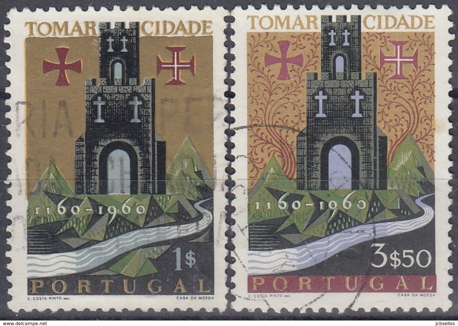 PORTUGAL 1962 Nº 894/95 USADO - Oblitérés