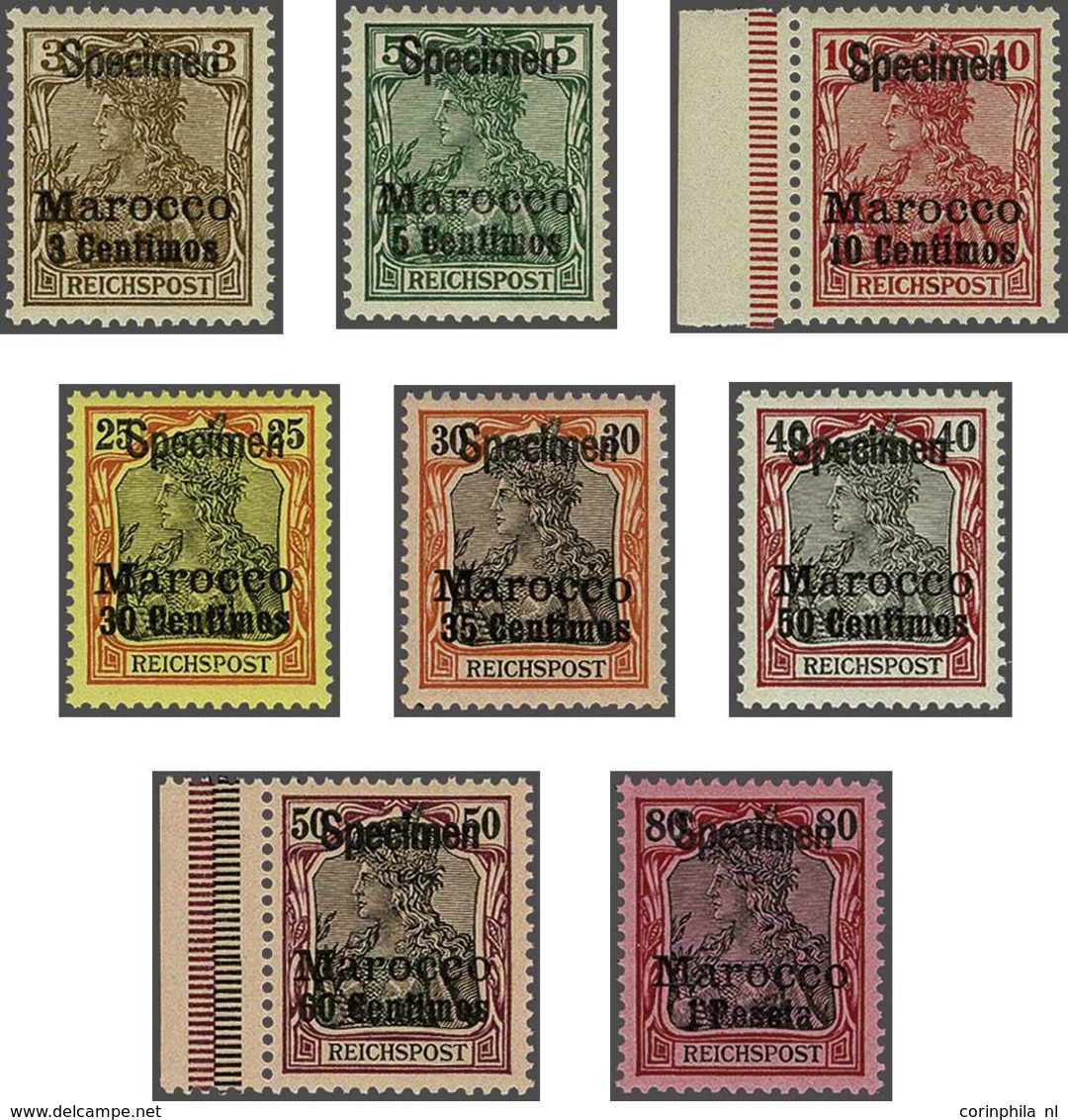 German Post In Morocco - Autres & Non Classés