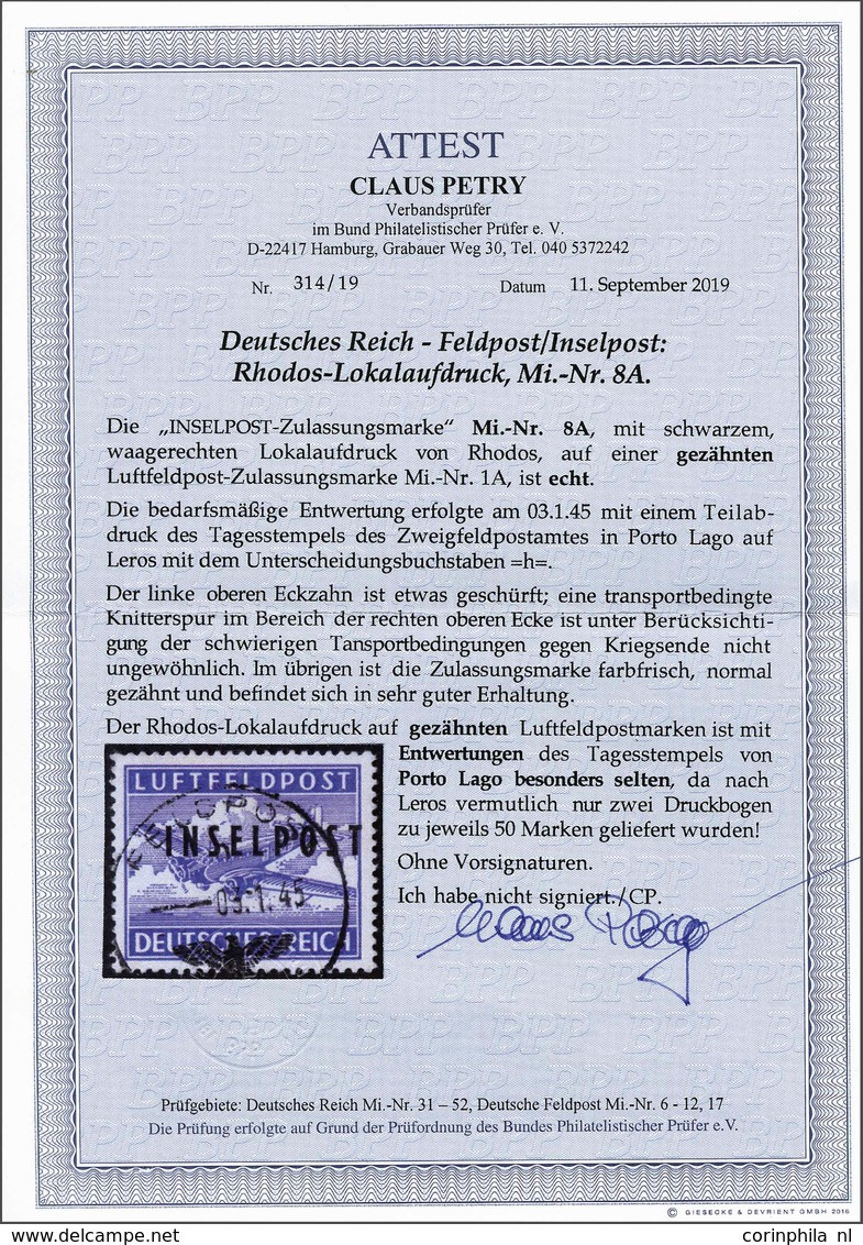 Field Post WW II - Sonstige & Ohne Zuordnung